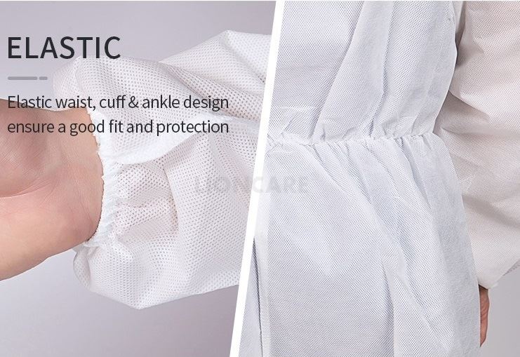5.sms disposable protective coverall